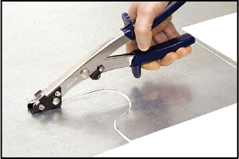 shears for cutting sheet metal|hand held sheet metal cutter.